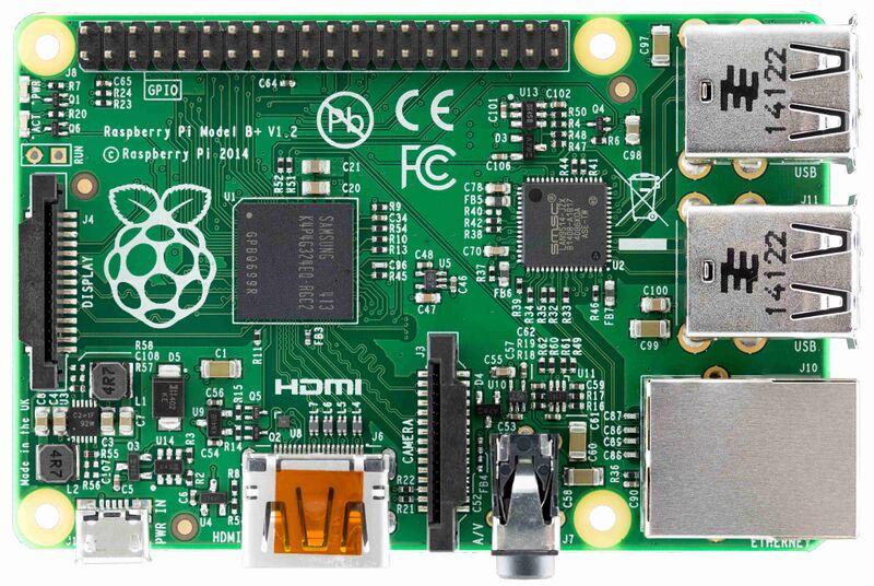 Файл:Raspberry Pi B+ top.jpg