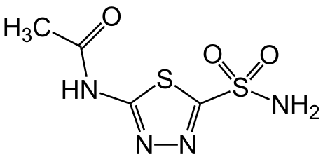 Файл:Acetazolamide Structural Formulae V.1.svg