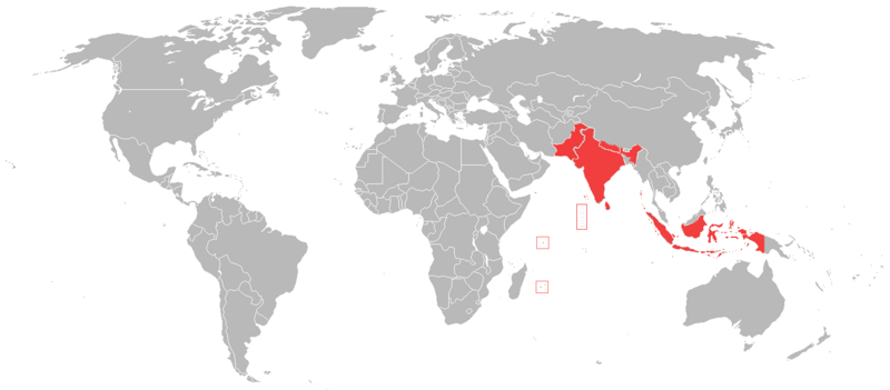 Файл:Countries using the Rupee.png