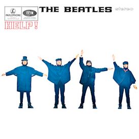 Обложка альбома The Beatles «Help!» (1965)