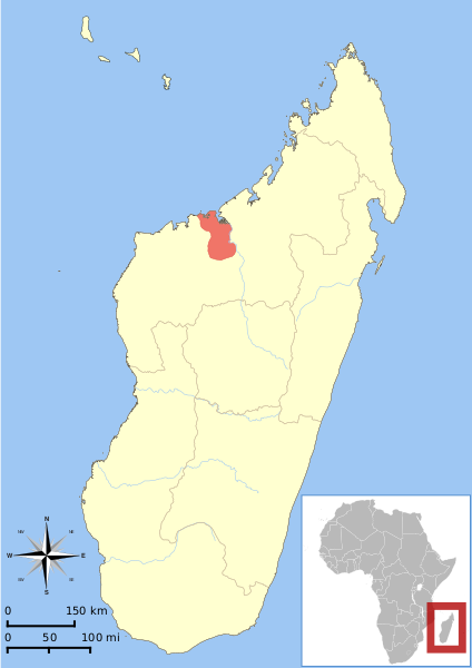 Файл:Lepilemur aeeclis range map.svg