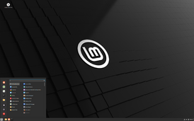 Рабочий стол Linux Mint 21.1 (Cinnamon)