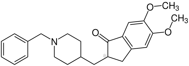 Файл:(RS)-Donepezil Structural Formula V1.svg