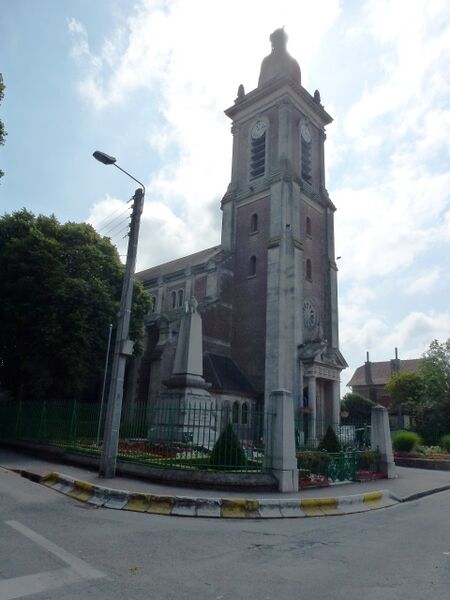 Файл:Douvrin (Pas-de-Calais, Fr) église.JPG