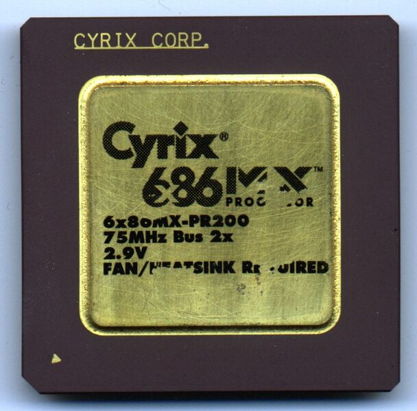 Файл:Cyrix 6x86MX PR200 Front.jpg