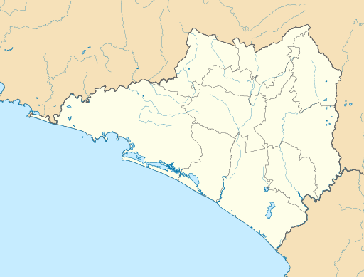 Файл:Mexico Colima location map.svg