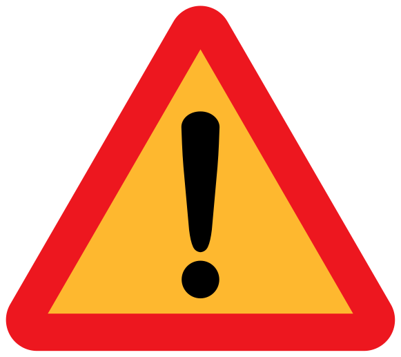 Файл:Attention Sign.svg