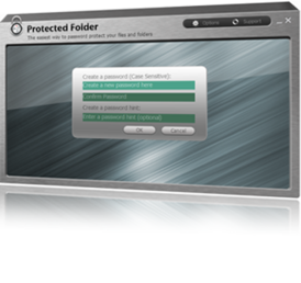Скриншот программы IObit Protected Folder
