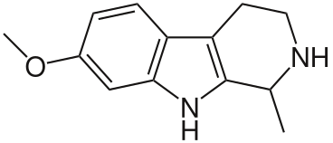 Файл:Tetrahydroharmine structure.svg