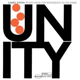 Обложка альбома Ларри Янга «Unity» (1965)
