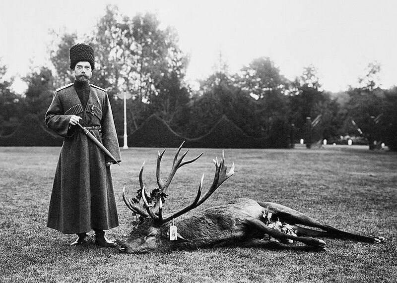 Файл:Nicholas II hunting in Spal.jpeg