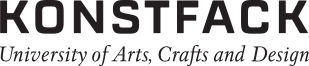 Файл:Konstfack Logo Text.svg