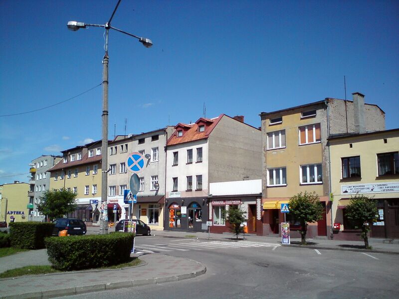 Файл:POL Lubawa Main square.JPG