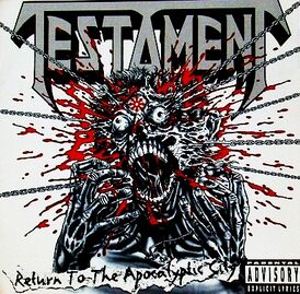 Обложка альбома Testament «Return to the Apocalyptic City» (1993)