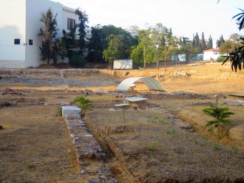 Файл:Athens Lyceum Archaeological Site 3.jpg