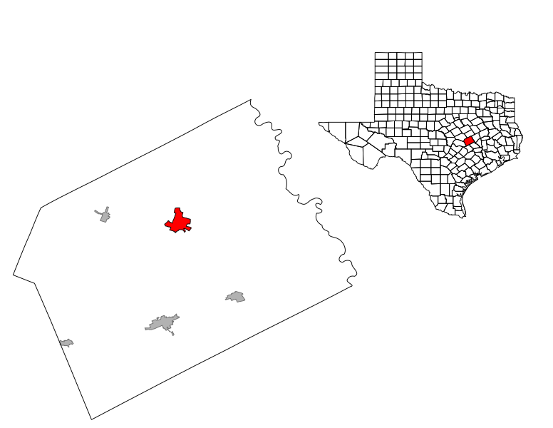 Файл:Milam County Cameron.svg