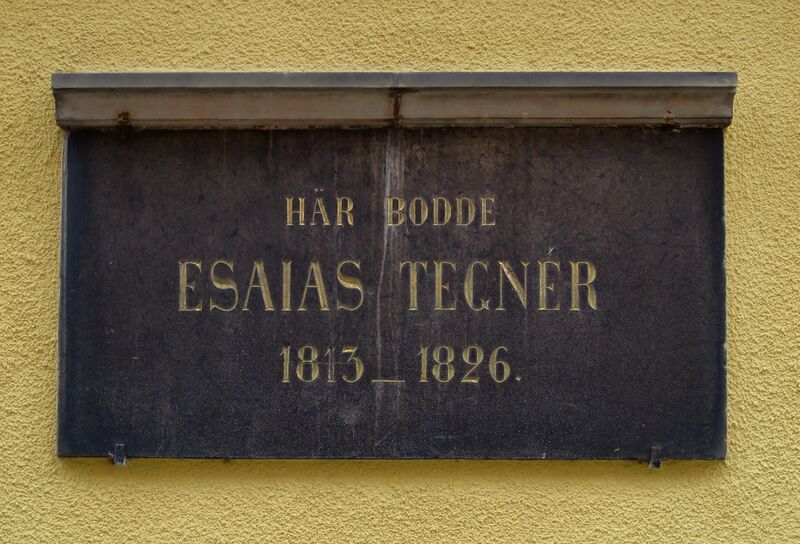 Файл:Tegnérmuseet, minnesskylt.JPG