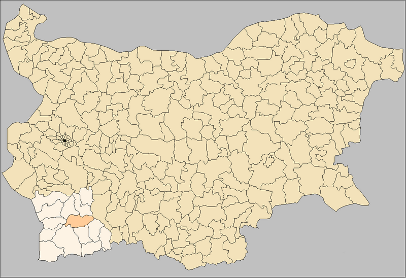 Файл:Bansko Municipality Bulgaria map.png