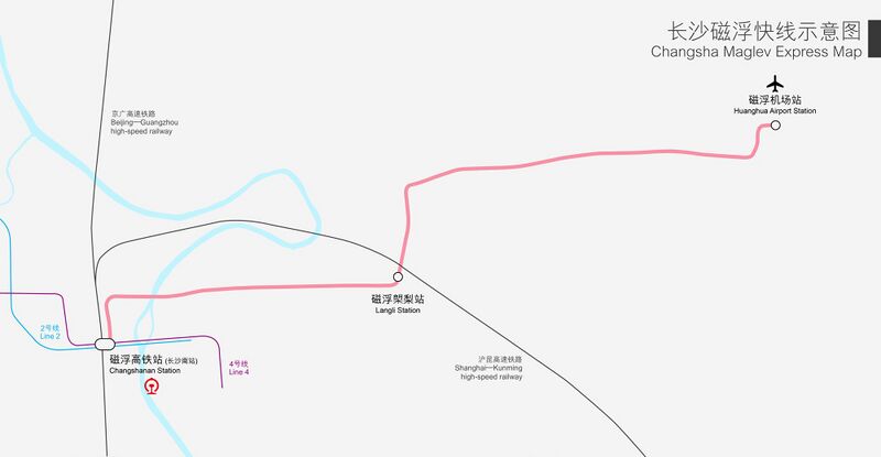 Файл:Changsha Maglev Map.jpg