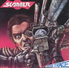 Обложка альбома Scanner «Hypertrace» (1988)