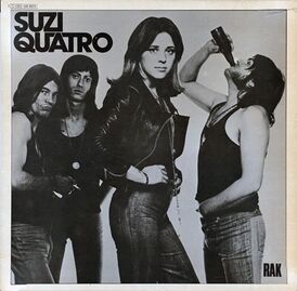 Обложка альбома Сьюзи Кватро «Suzi Quatro» (1973)