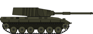 Эскизный рисунок второго опытного прототипа MBT-80