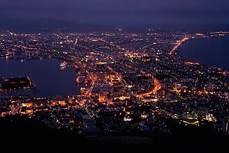Вид в ночное время