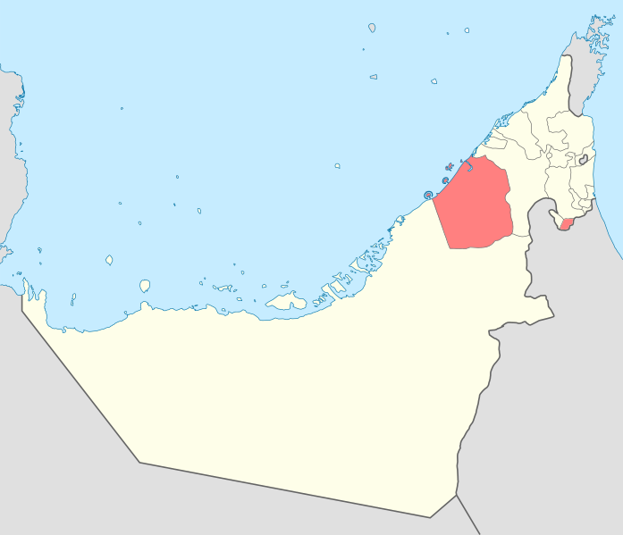 Файл:Map of Dubai blank.svg