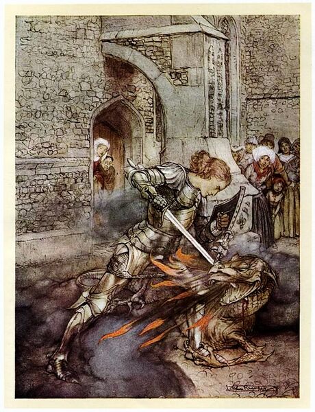 Файл:Rackham Lancelot and Dragon.jpg