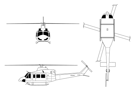 Файл:Bell 412 Line Drawing.svg