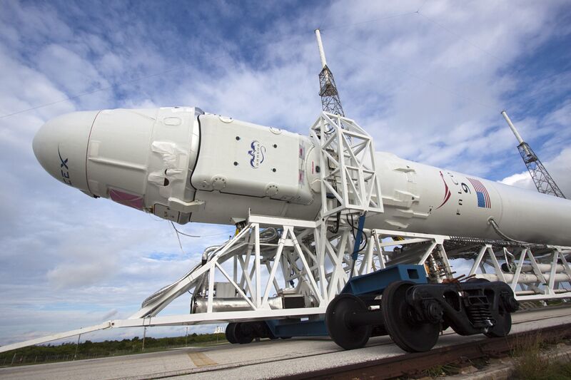 Файл:CRS SpX-1 Dragon and Falcon9.4..jpg