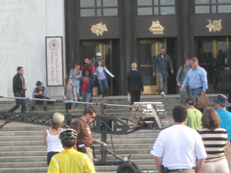 Файл:Filming the Librarians.JPG