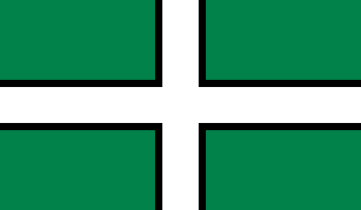 Файл:Flag of Devon.svg