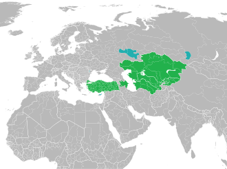 Карта распространения