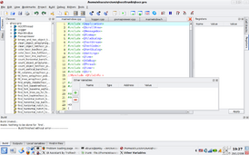 Скриншот программы QDevelop