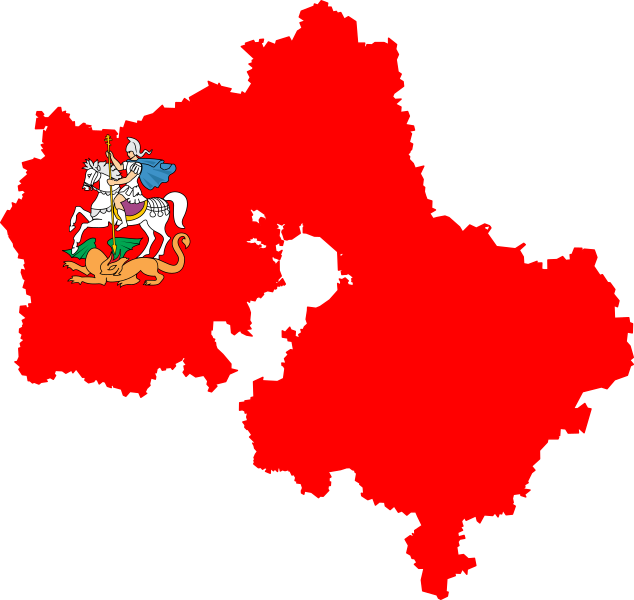 Файл:Flag-map of Moscow Oblast.svg