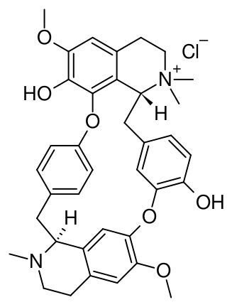 Файл:Tubocurarine Chloride Structure.svg