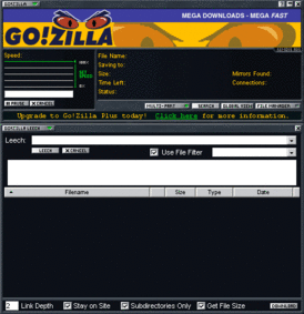 Скриншот программы Go!Zilla