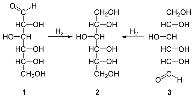 Файл:Synthesis of sorbitol.svg