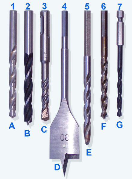 Файл:Different drill bits.jpg