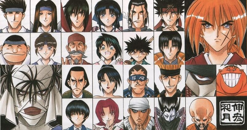 Файл:RuroKen several main characters.jpg