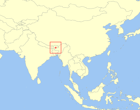 Файл:Trachypithecus geei distribution.svg