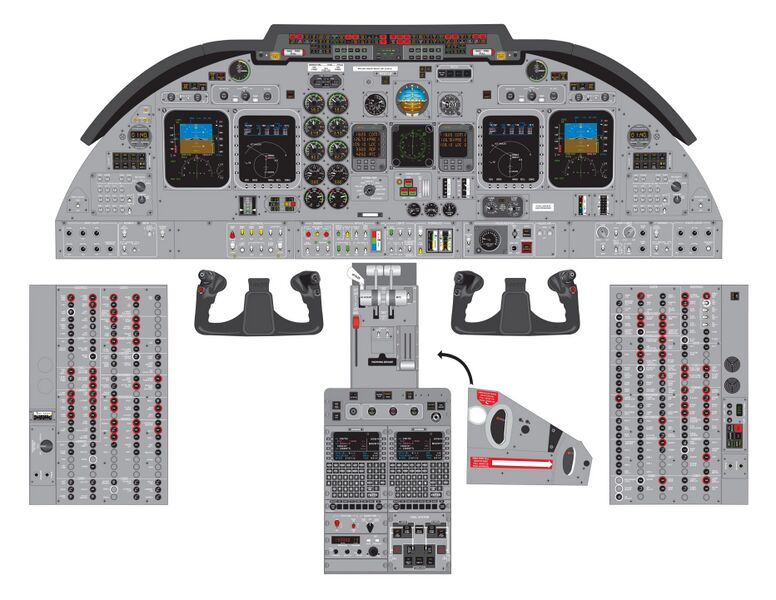 Файл:Learjet 60 flight deck.jpeg