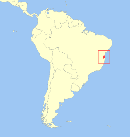 Файл:Leontopithecus chrysomelas distribution.svg