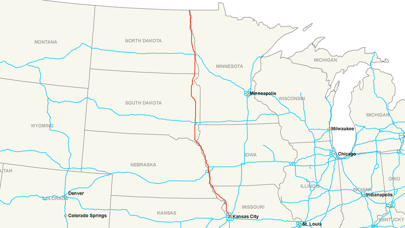Файл:Interstate 29 map.png