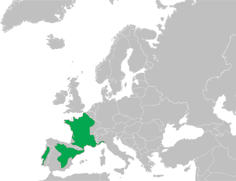 Файл:Pelodytes punctatus range Map.png