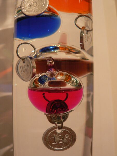 Файл:Galileithermometer 18°C.JPG