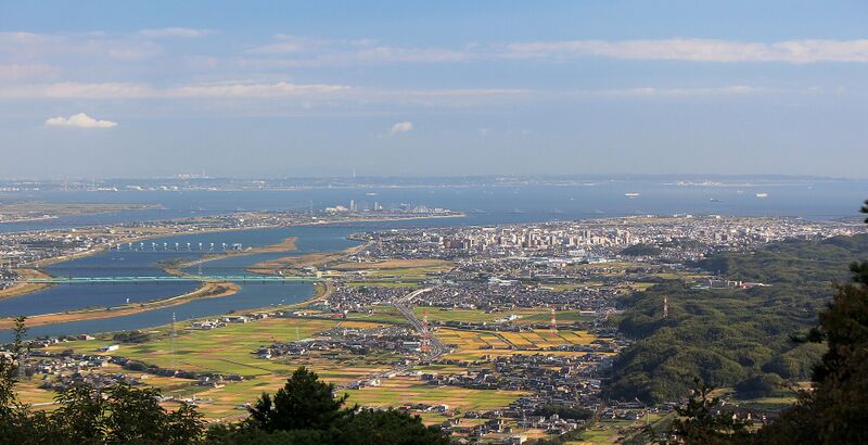 Файл:Kuwana from Mount Tado.JPG
