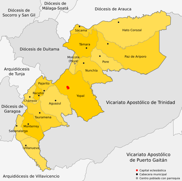 Файл:Mapa Diocesis de Yopal.svg