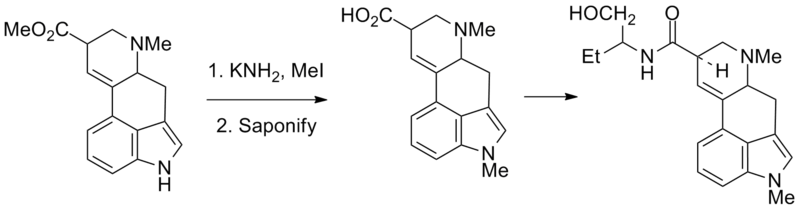 Файл:Methysergide synthesis.png